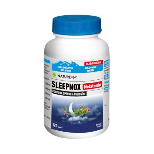 Swiss NatureVia Sleepnox Melatonin Слипнокс 120 капсул